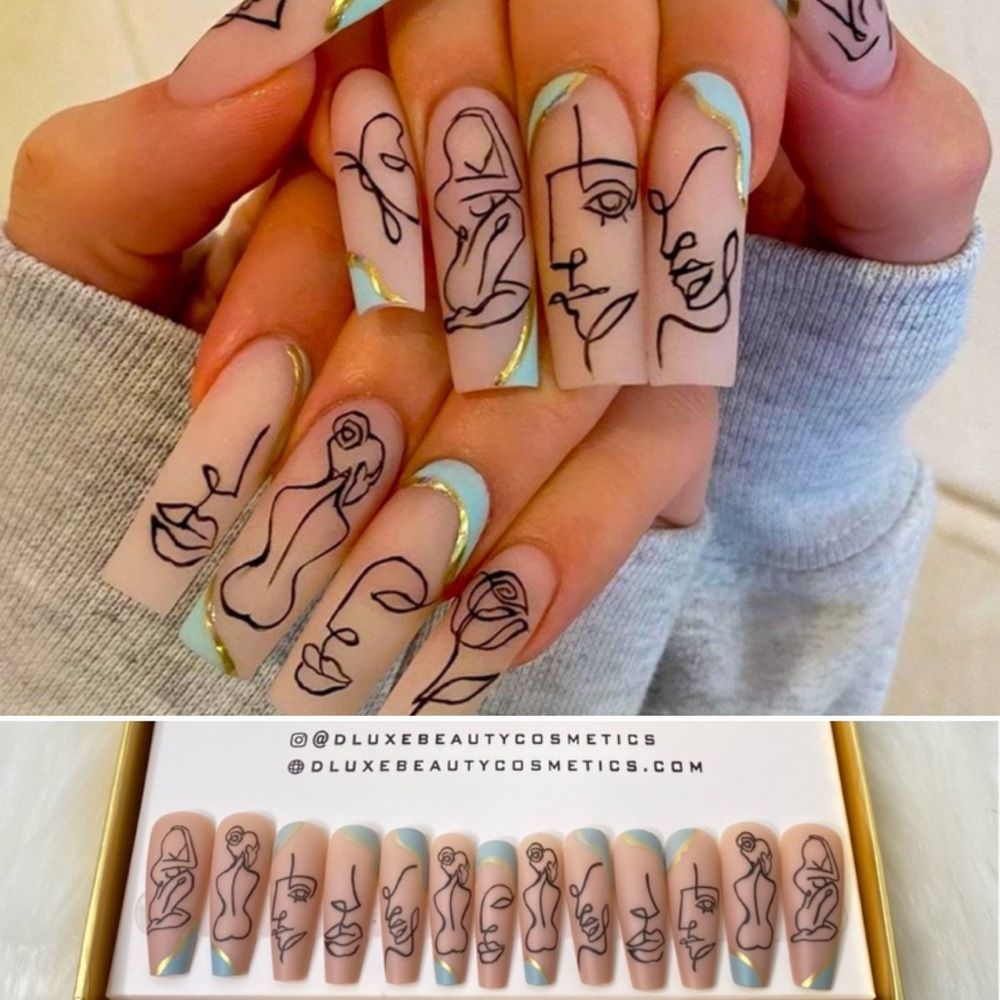 24pcs Luxury Press-on nails